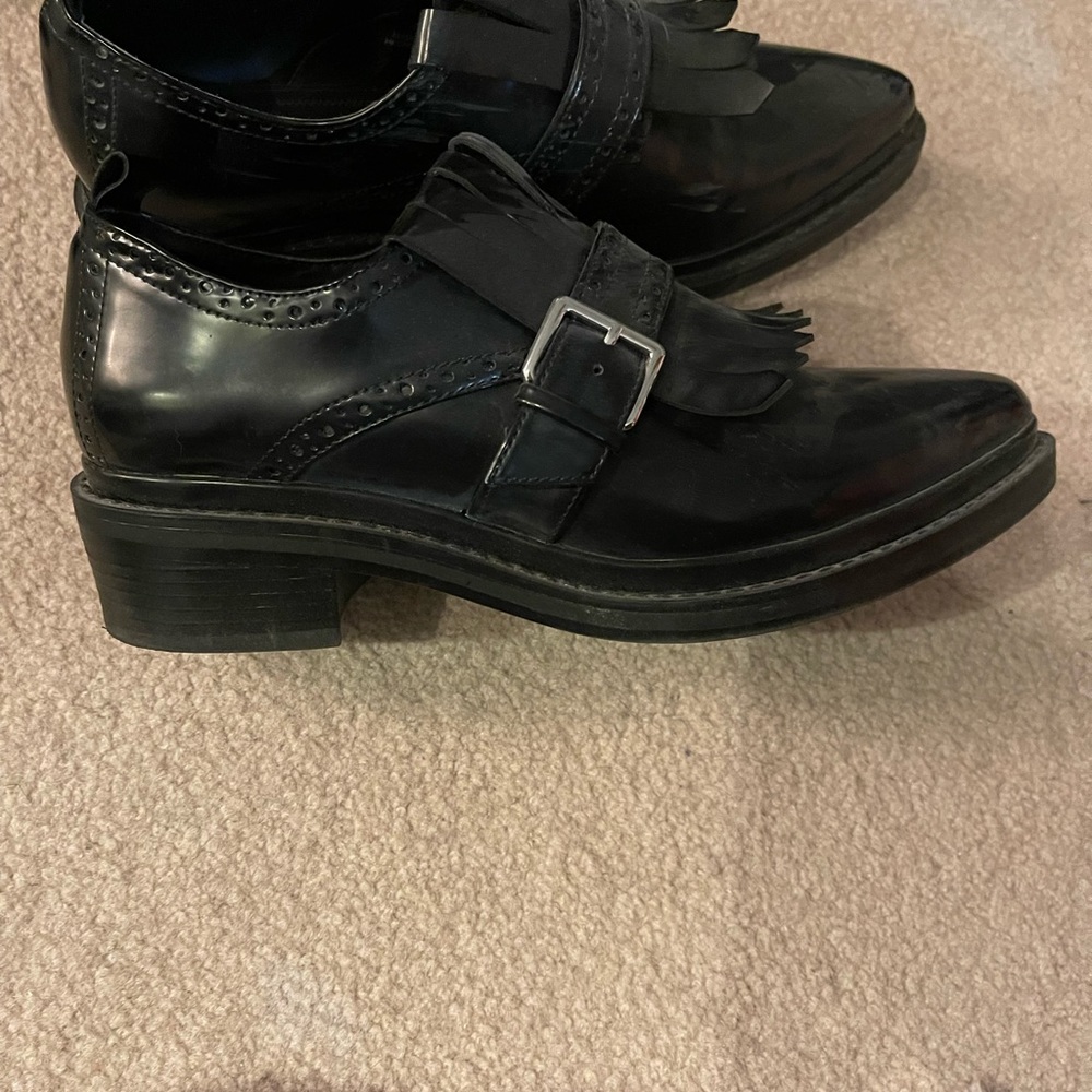 Zara Basic Platform Shoes - image 4